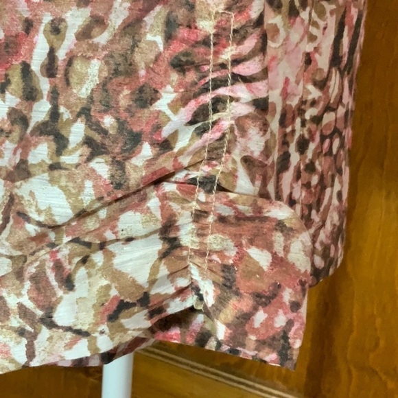 Chico”s Abstract Print Jacket w/ Beading - EUC - Picture 4 of 7